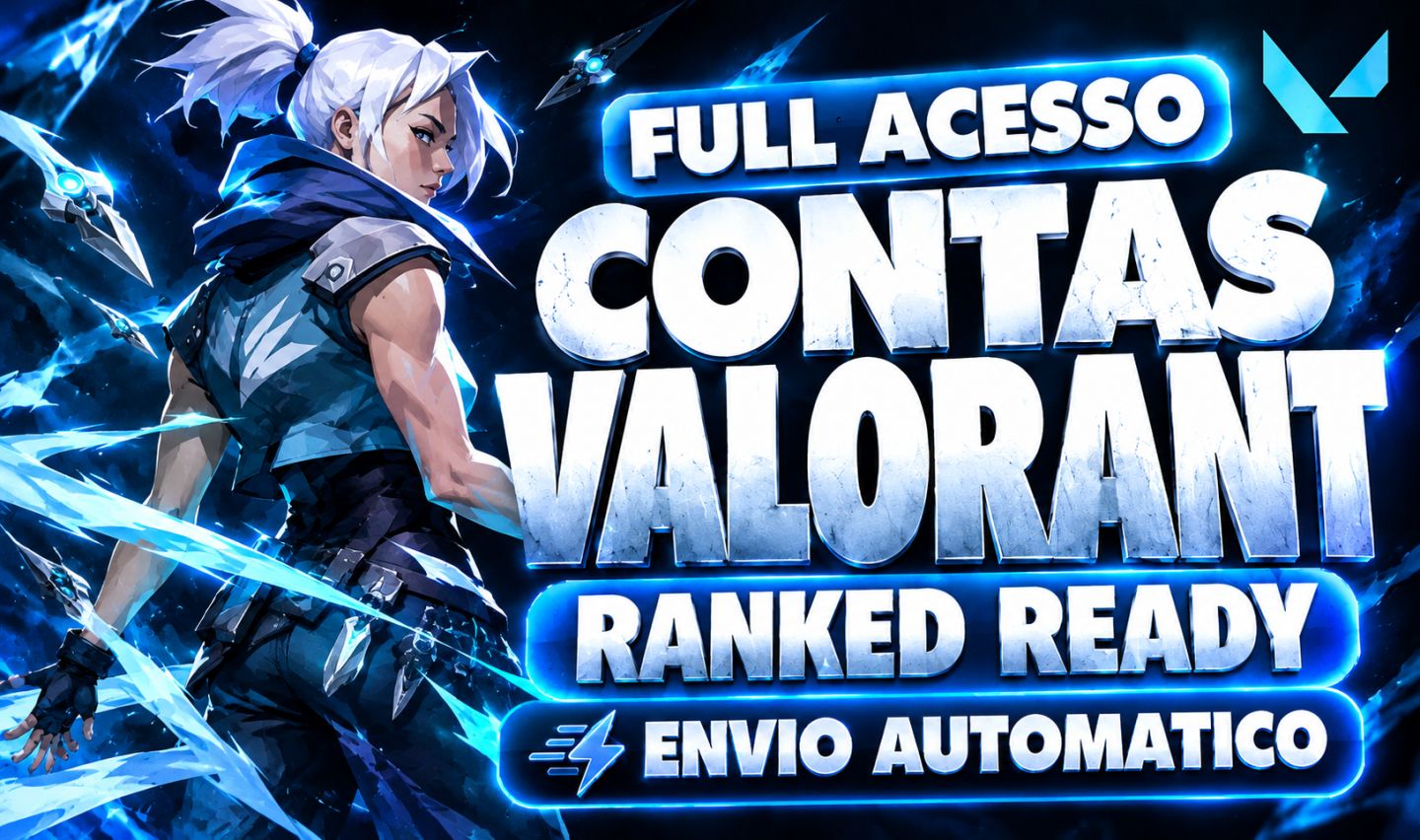 ENVIO AUTOMÁTICO VALORANT CONTA UNRANKED FULL ACESSO SMURF email não confirmado