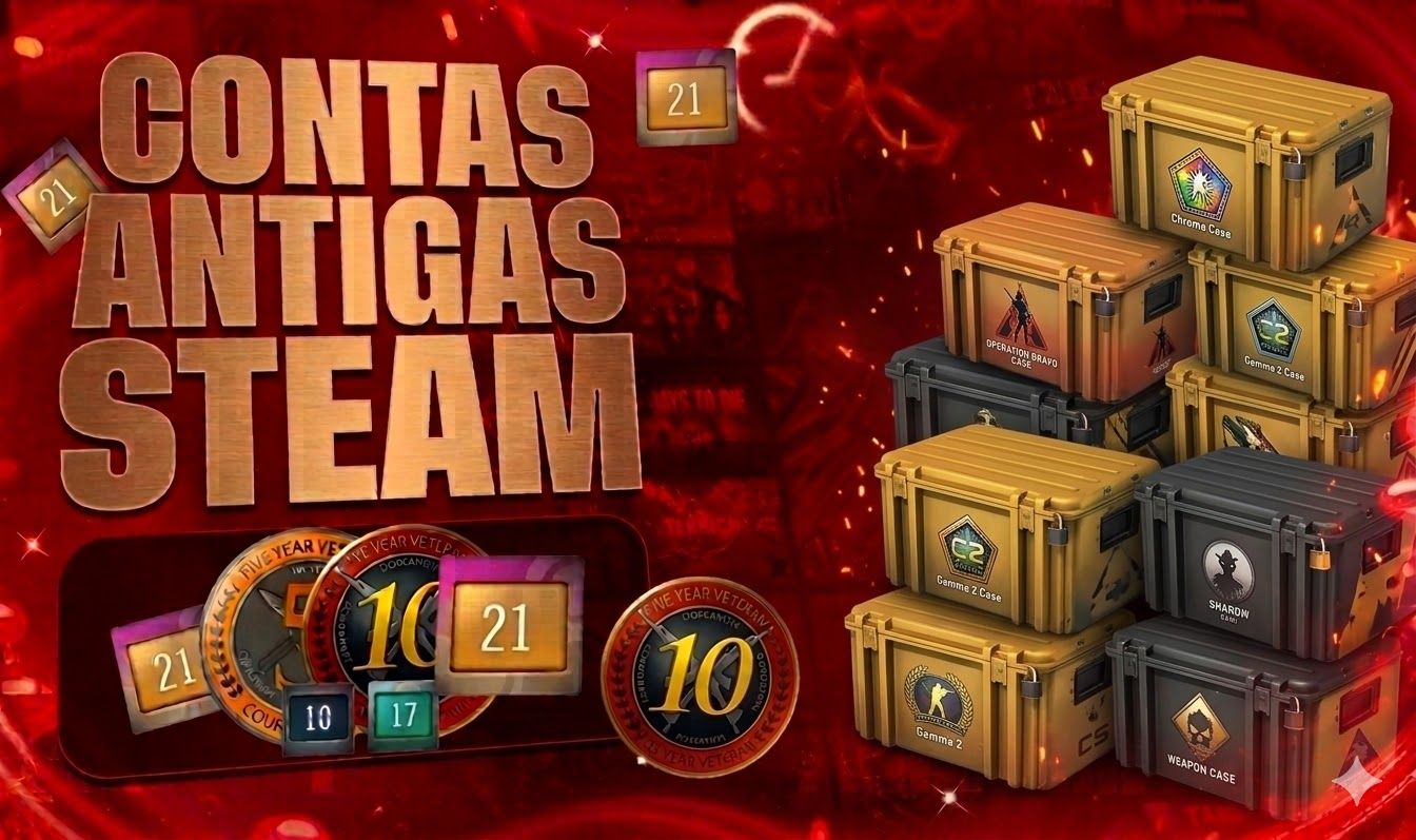 CONTA ANTIGA STEAM 5 A 21 ANOS, MEDALHAS 5 E 10 ANOS/ REGISTRO 12 SETMEBRO 2003