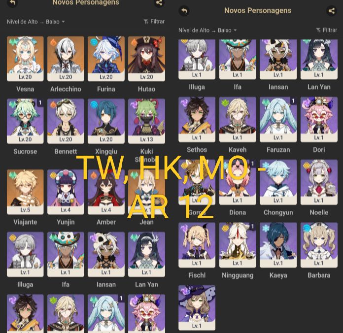 CONTA HONKAI STAR RAIL ENDGAME + BRINDE GENSHIN E ZZZ