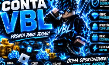 CONTA VBL COMPLETA | PRONTA PARA JOGAR