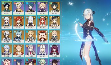 AR58 MAUVUIKA / NAVIA / ARLE / KLEE / VENTI / SHENHE / AYAKA / NILOU / XIAO