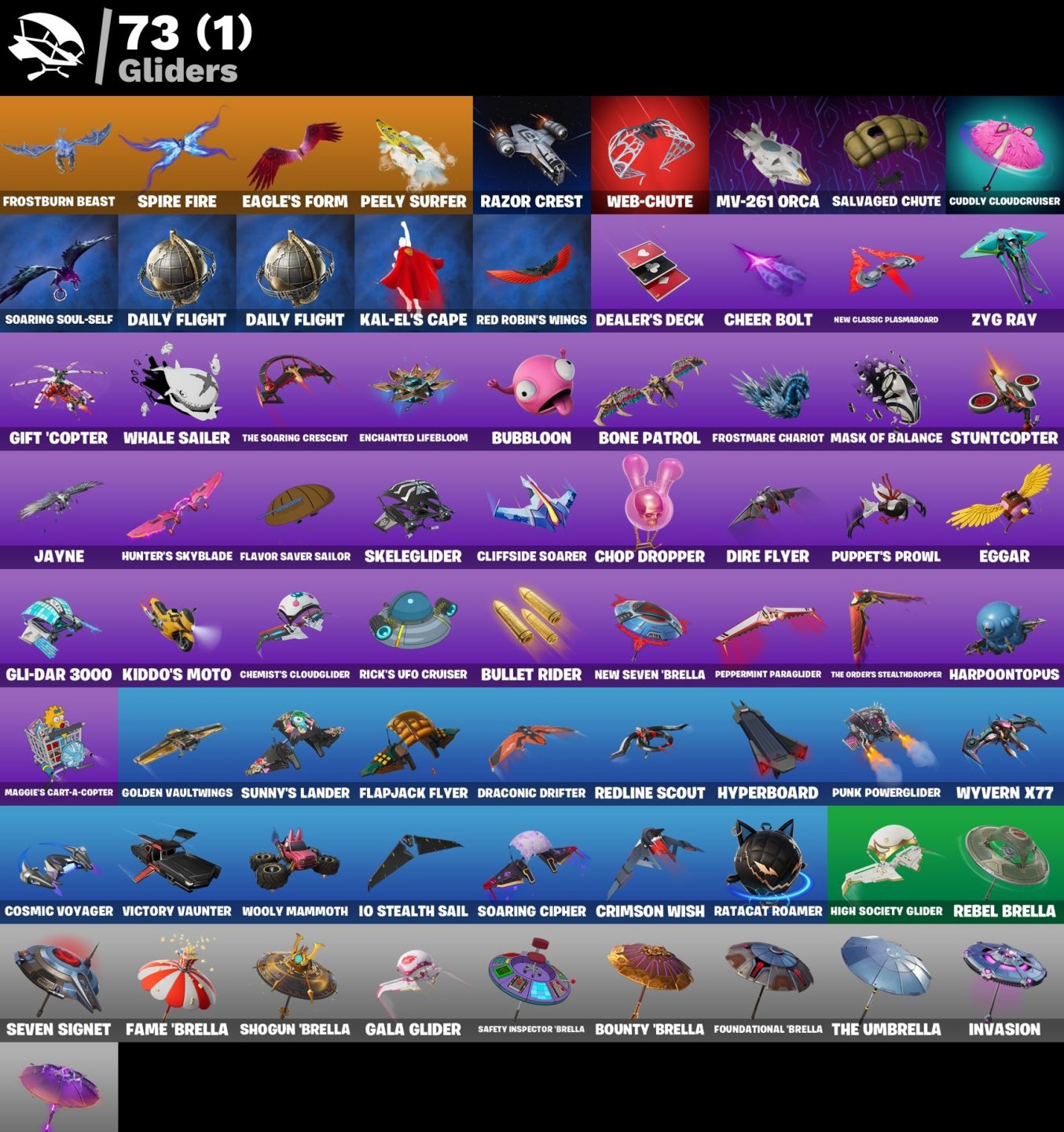 CONTA FORTNITE 68 SKINS/LARA CROFT/SPIDER-MAN/ CUDDLE TEAM LEADER/MOTOQUEIRO FAN