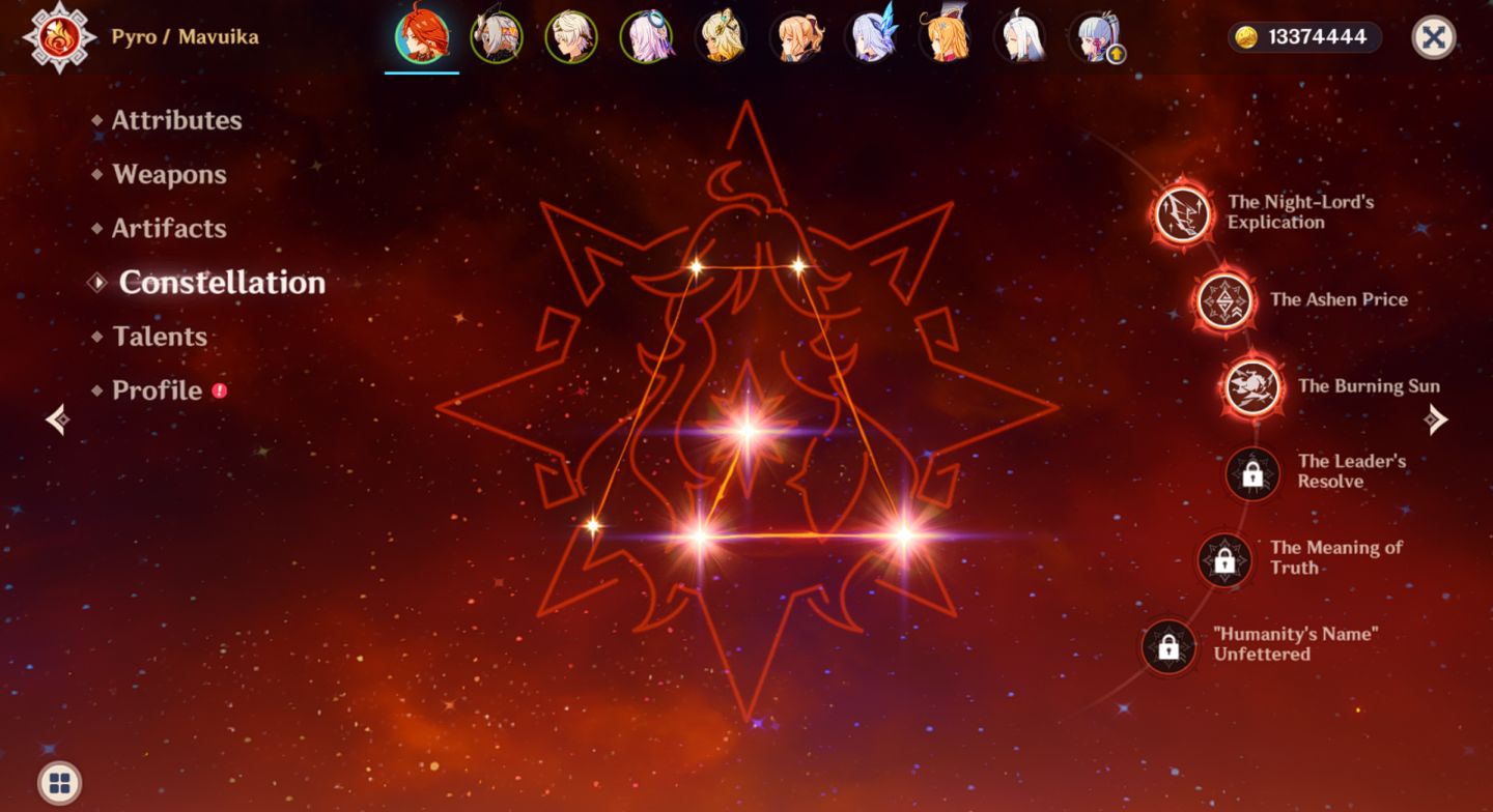 Conta com Mavuika C3, Varesa C4 e Nahida C4! - Endgame - Aether!