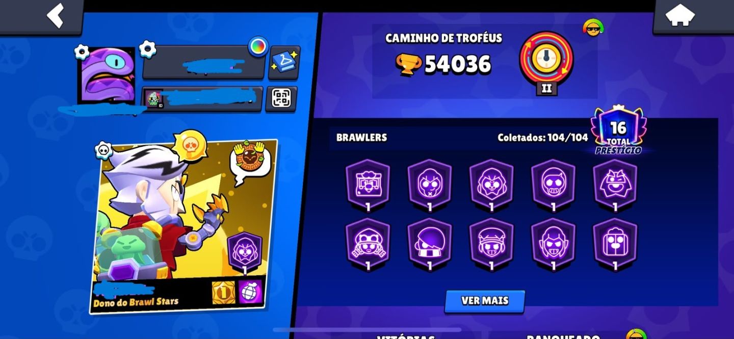 CONTA BRAWL STARS ANTIGA 2019 - COLECIONADOR + ENDGAME | FULL ACESSO