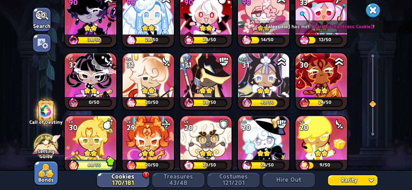 Conta de cookie run upada