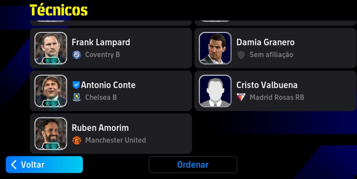 Conta de efootboll com Ibra 109