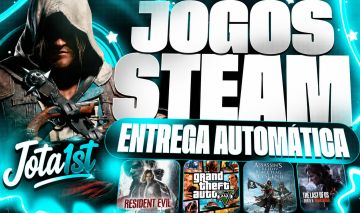 CONTAS STEAM OFFLINE PC | ENTREGA AUTOMÁTICA + BRINDE