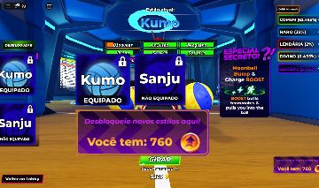 |CONTA| KUMO + SANJU + 760 LUCK SPINS | VOLLEYBALL LEGENDS/HAIKYUU LEGENDS