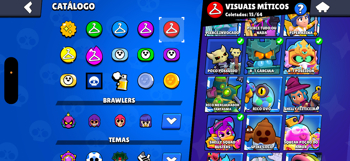 Conta de Brawl stars com 55k de troféus