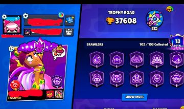 CONTA BRAWL STARS FULL ACESS