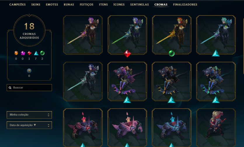 CONTA PLATINA 1 / YASUO EMISSÁRIO DA ESCURIDÃO / UDYR ULTIMATE / 31 SKINS /35KEA