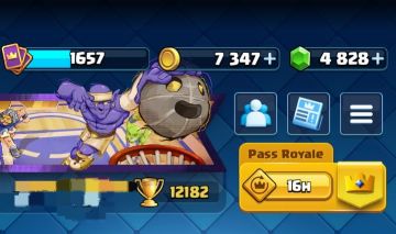 Conta Clash Royale, 12k de troféus, 20 evoluções e torre do rei nível 16