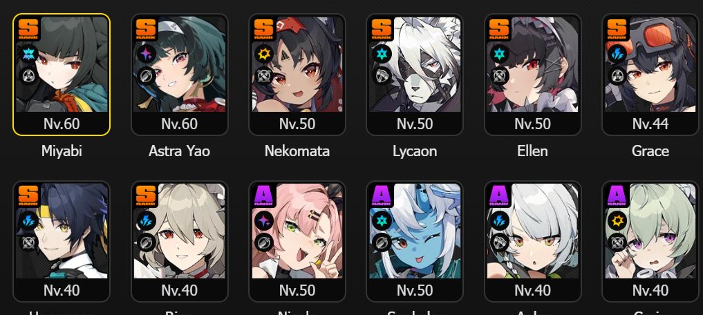 CONTA GENSHIN + ZZZ + HSR, + 20 T5 CONTA ANTIGA DESAPEGO