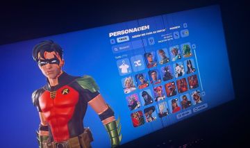 CONTA FORTNITE 115 SKINS Ultima Knight, Sentinela, Marvel, Robin