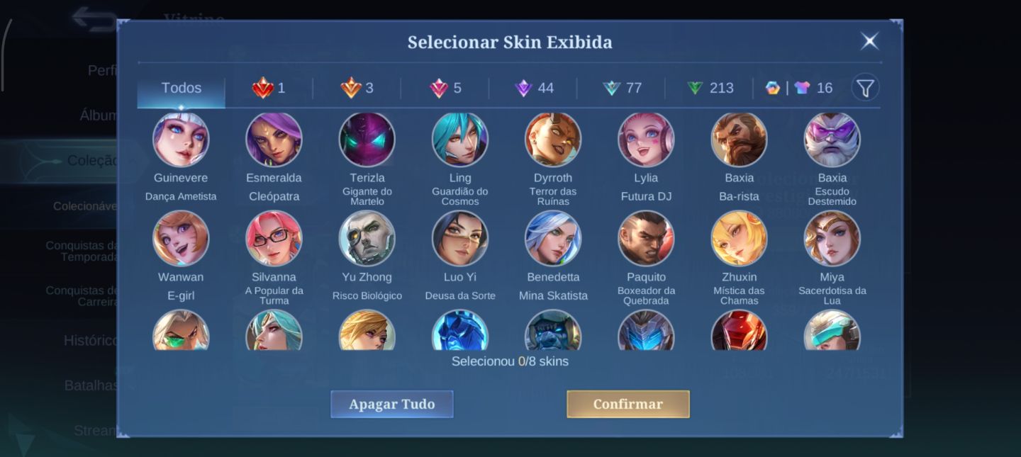Conta Mobile Legends