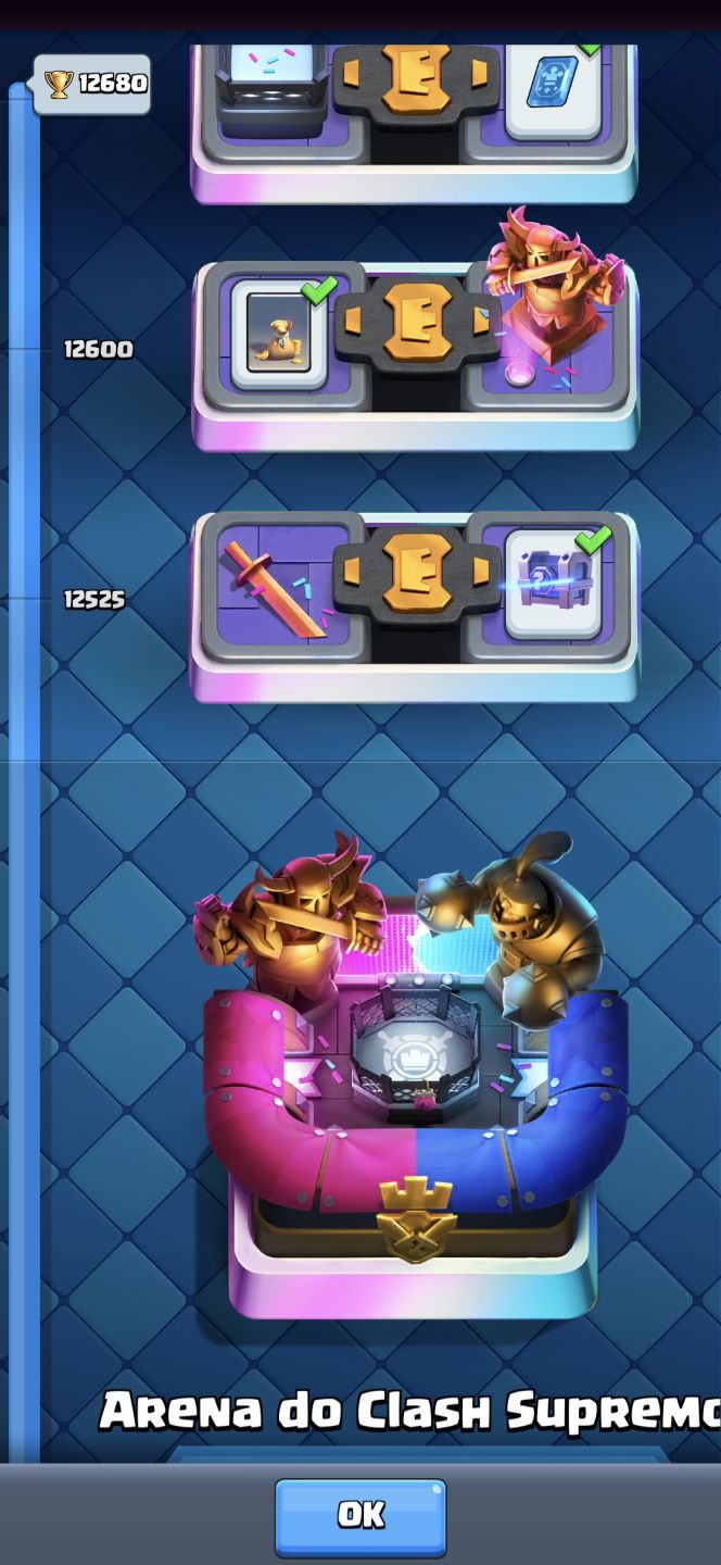 Conta de clash royale 12k de troféus