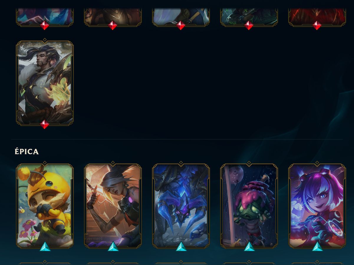 CONTA DE LOL 241+ SKINS LVL 250+ (SKINS EDG LIMITADAS COM CHROMA E ASSINATURA)
