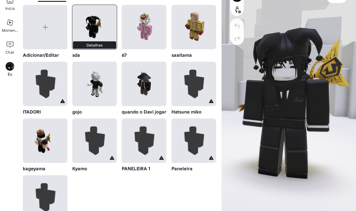 Conta Roblox