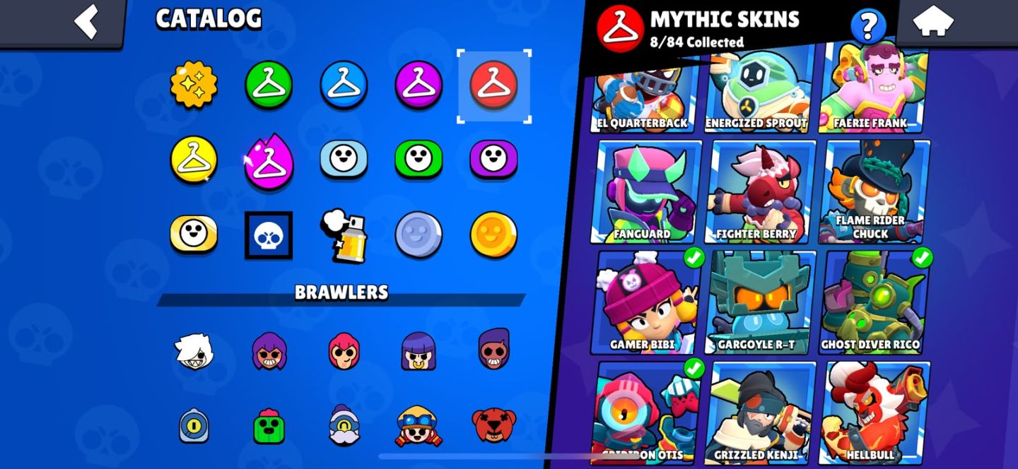 Brawl stars conta gemada e upada!!!