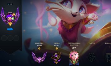 CONTA LOL MESTRE | 64% WR | MMR MUITO BOM
