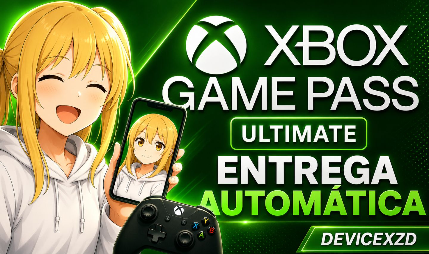 XBOX GAME PASS ULTIMATE [XCLOUD, PC e CONSOLE] ENTREGA AUTOMÁTICA + BRINDE