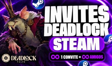 1 Compra Vários Convites | Convite Deadlock | Steam