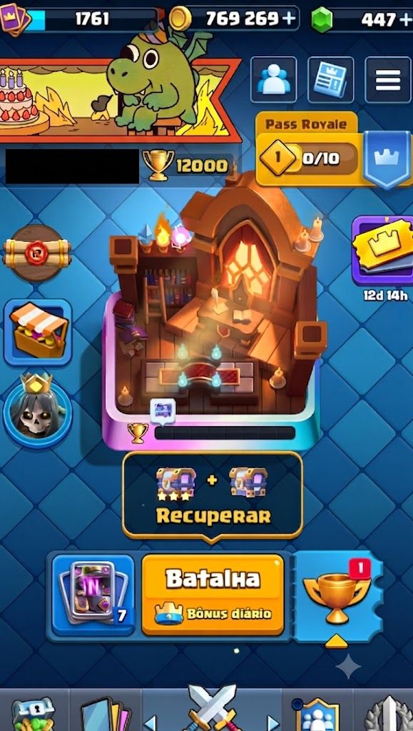 CONTA FULL MAX 12K TROFÉUS | MAIOR CAMPEÃO RANK 7313 | QUASE TUDO NV 15 ELITE