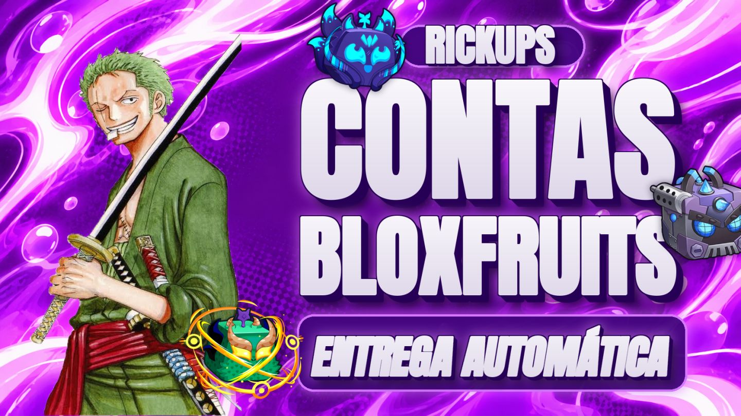 Contas Blox Fruits completas - Pronta para Jogar [Roblox]