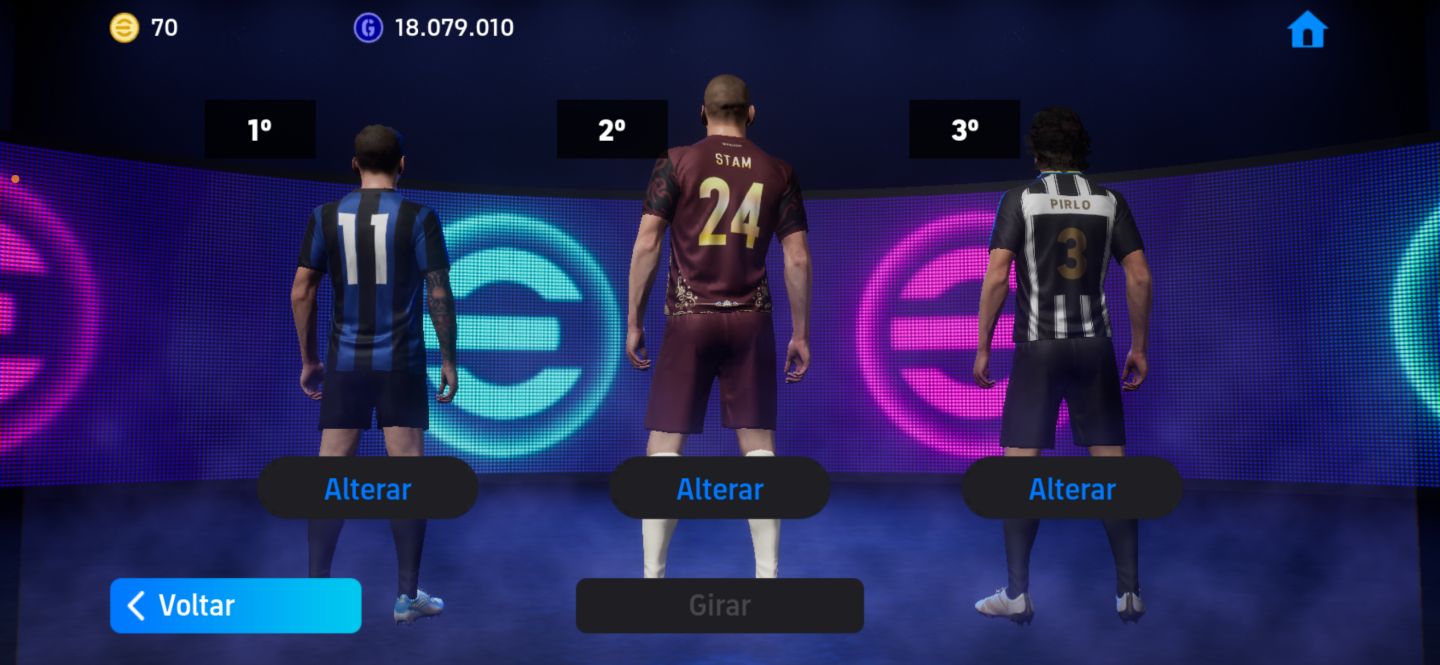 Conta de efootball boa