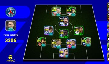 Nico paz, Suarez, 2205 de força/ só Konami id