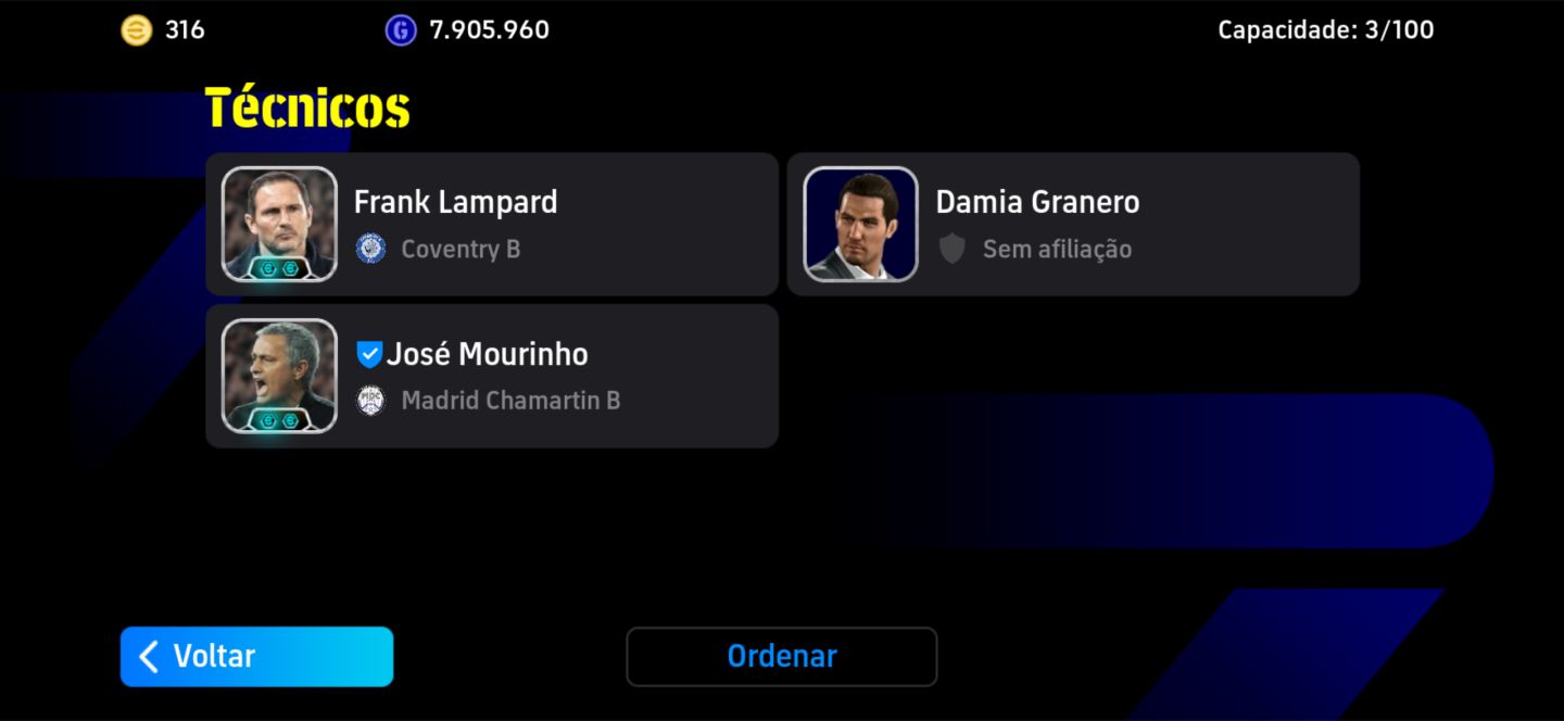 CONTA DE eFOOTBALL Força 3227 | Messi 109, Maldini, Nesta, Mbappé