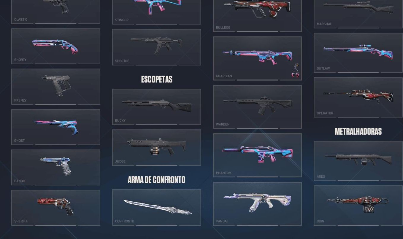 CONTA VALORANT FACA KURONAMI 2.0 + VANDAL ASAS ONÍRICA E PASSE ,OURO 2