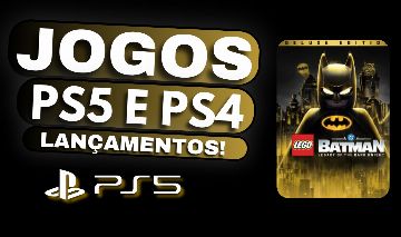 JOGOS PSN MIDIA PRIMÁRIA E SECUNDARIA PS4/PS5 (BATMAN LEGACY OF THE DARK KNIGHT)