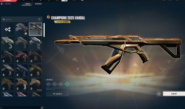 Conta Valorant - 2 skins de Vandal e 1 Phanton. Faca champions 2025