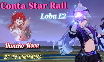 CONTA STAR RAIL ENG GAME COM VARIOS T5