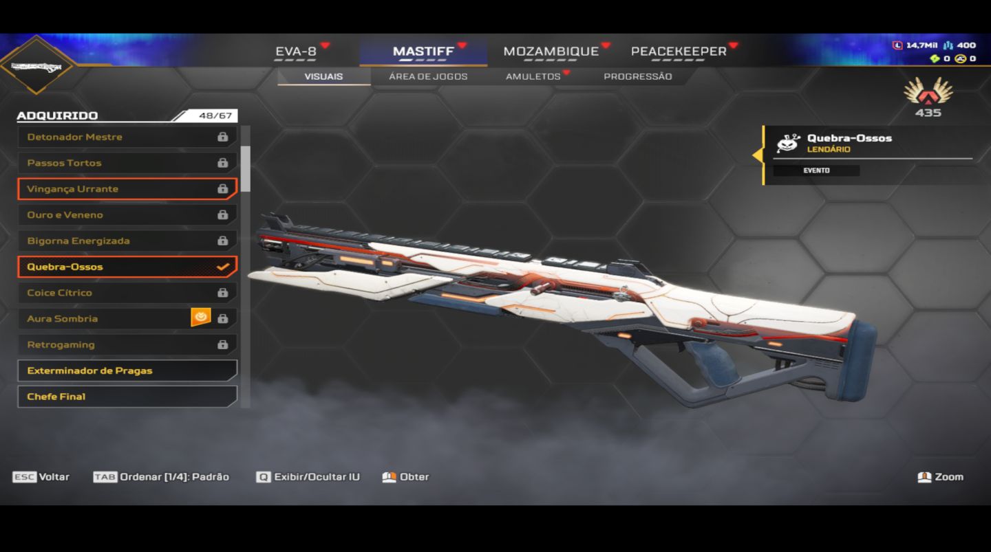 CONTA APEX LEGENDS