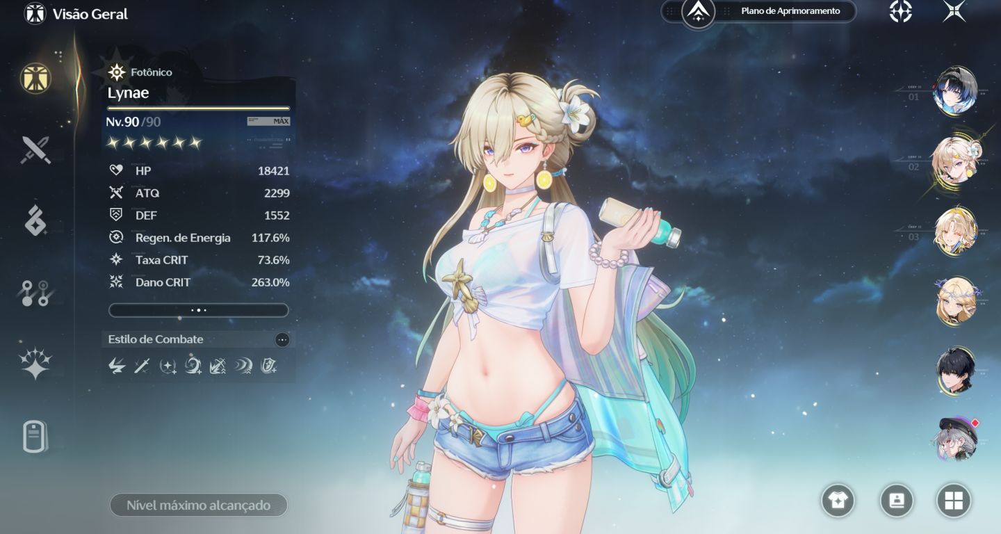 Wuthering Waves conta com skin da Lynae