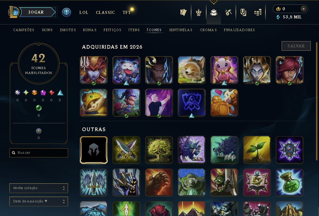 Conta Unranked Nv 30 Ranked Liberada Upada a Mão | Kws Feito | 50K+ e. Azul