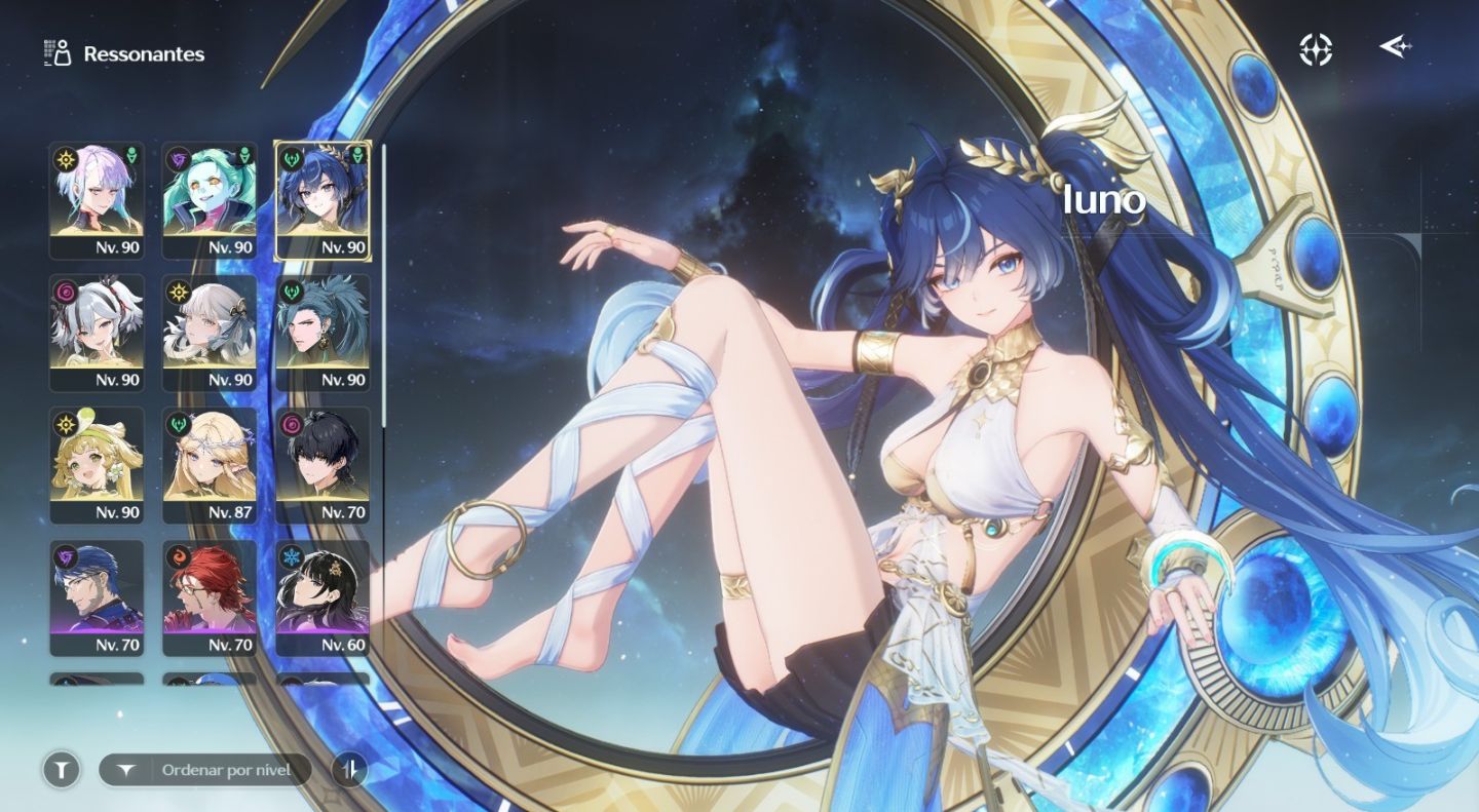 Conta Nivel de união 83 - 07 Personagens banner limitado