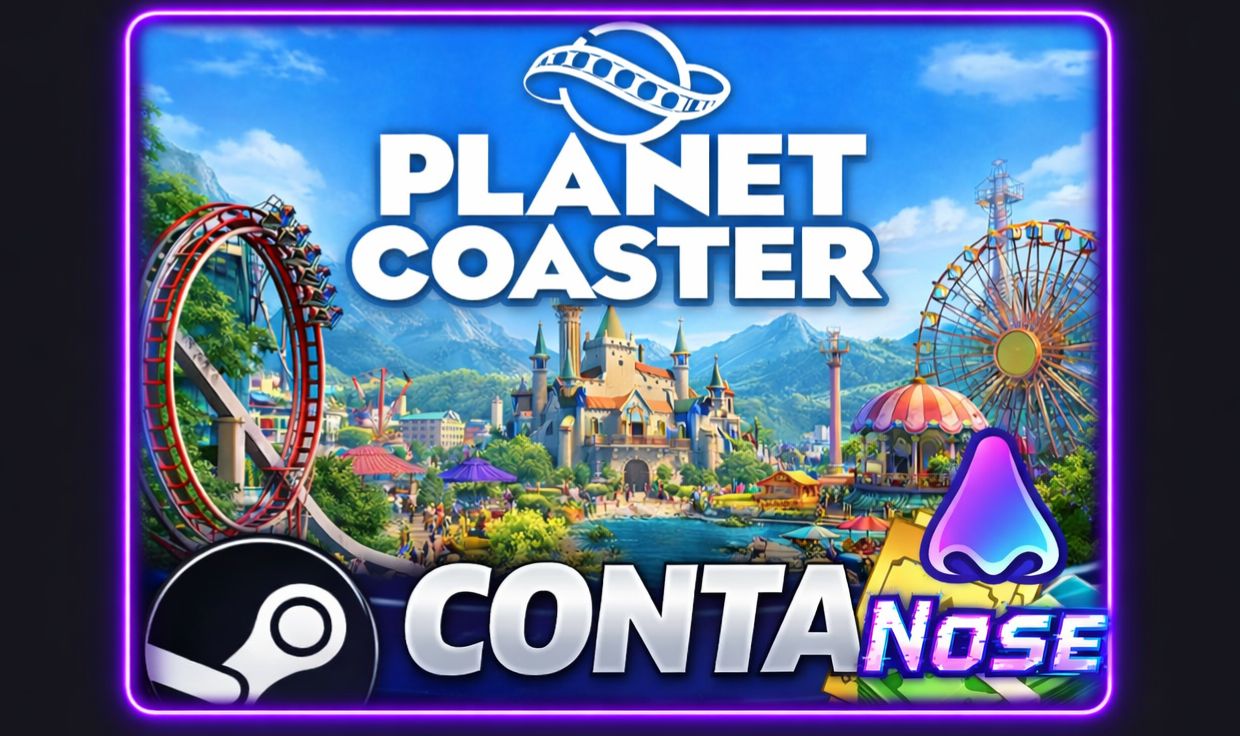 Planet Coaster - Conta Steam
