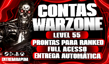 CONTAS WARZONE RANKED LIBERADO | FULL ACESSO |ENTREGA AUTOMÁTICA |LEIA DESCRIÇÃO