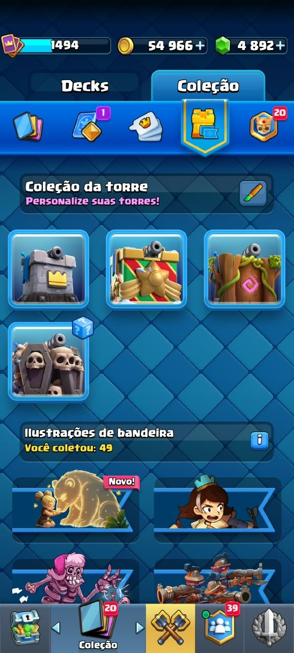 [CONTA GEMADA] CLASH ROYALE | SELO 8 ANOS | 10K DE TROFÉUS