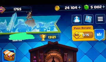 CONTA DE CLASH ROYALE BEM UPADA, VÁRIAS EVOS E HERÓIS, 13000 TROFÉUS,COMPETITIVA