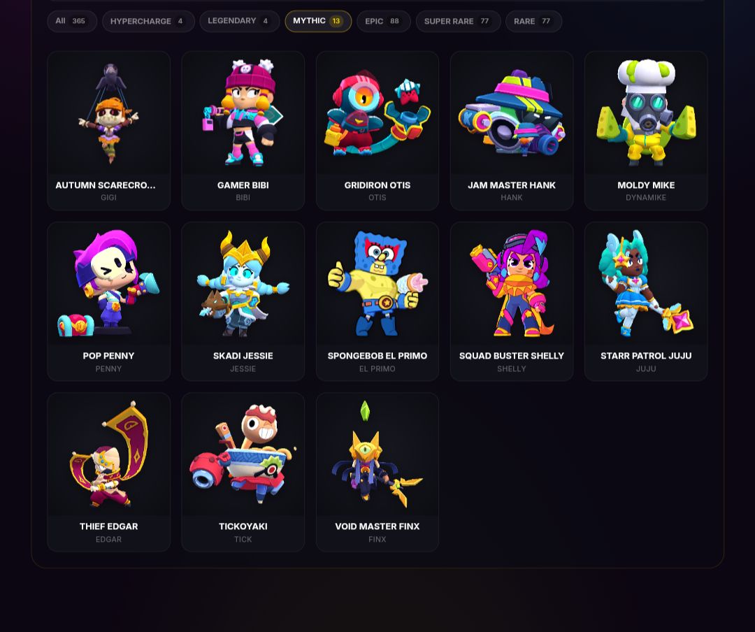 CONTA UPADA NO BRAWL STARS + SKIN DO 8 BIT VÍRUS (REMODEL)