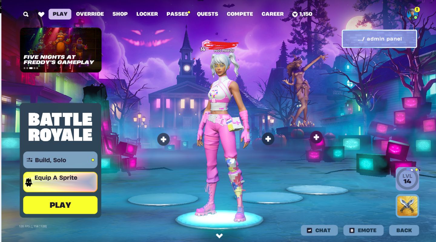 Conta Fortnite | 1.150 V-bucks | Kim Kardashian + Harley + Ciri | Full Acesso