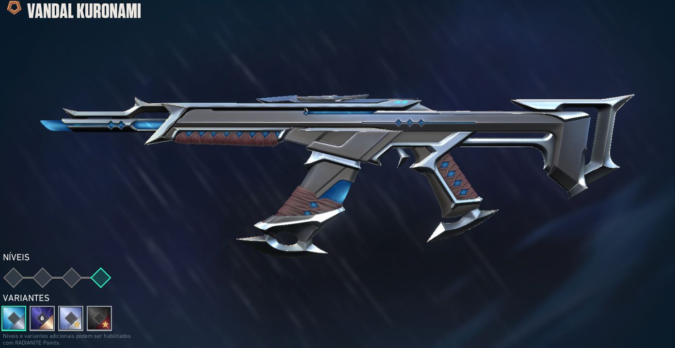 VALORANT RARA! 50+ SKINS, PLATINA + 260 VP | PREÇO NEGOCIÁVEL!