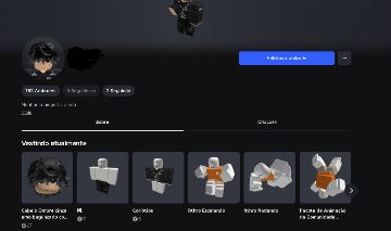 CONTA DE ROBLOX SKIN MONTADA SERVIDOR BR - FULL ACESSO [167 ROBUX DISPONÍVEL] !!