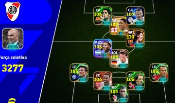 Conta efoteboll 3277 de força messi big time + time raro de legends