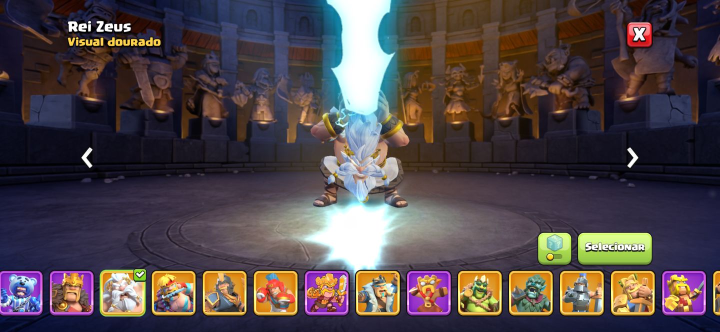 Conta Clash Of Clans Cv18 99% Full