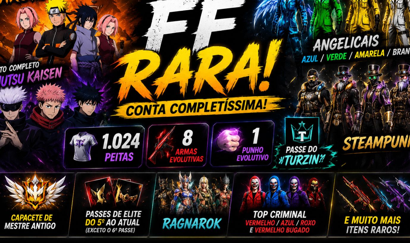 FF RARA | NARUTO + RAGNAROK + STEAMPUNK + PASSE DO TURZIN